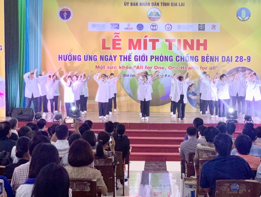 Mít tinh cấp quốc gia hưởng ứng Ngày Thế giới phòng-chống bệnh dại tại Gia Lai